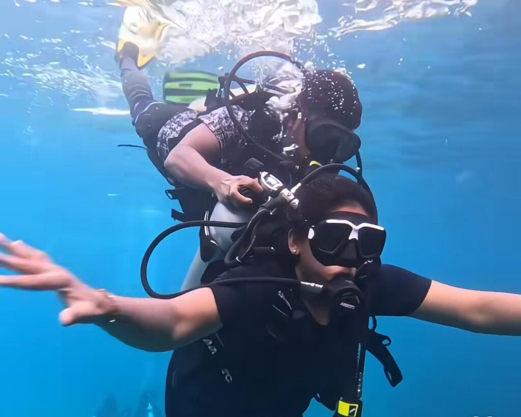 Scuba Diving at Murudeshwar