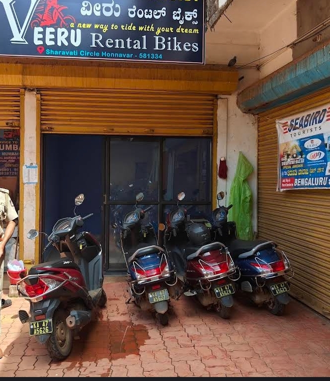 Honavar veeru bike Renta price 500-700