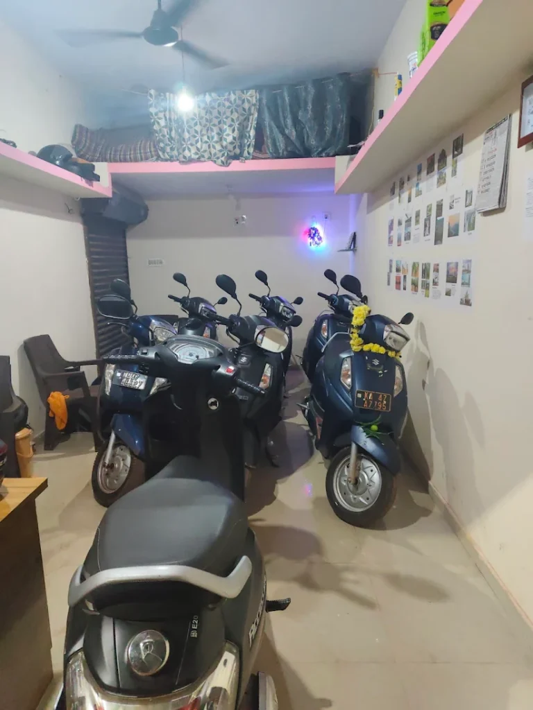 Sky Bike Rental Honavar price 500 per day